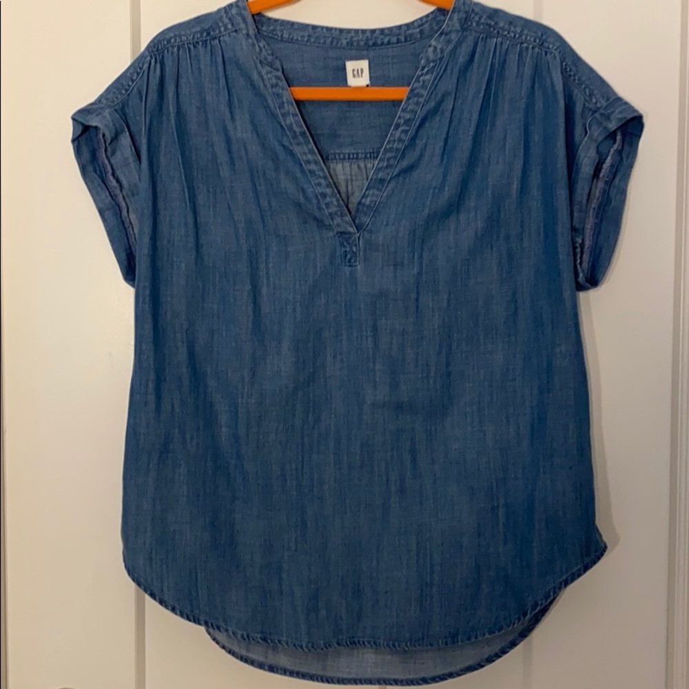 GAP Chambray Blouse